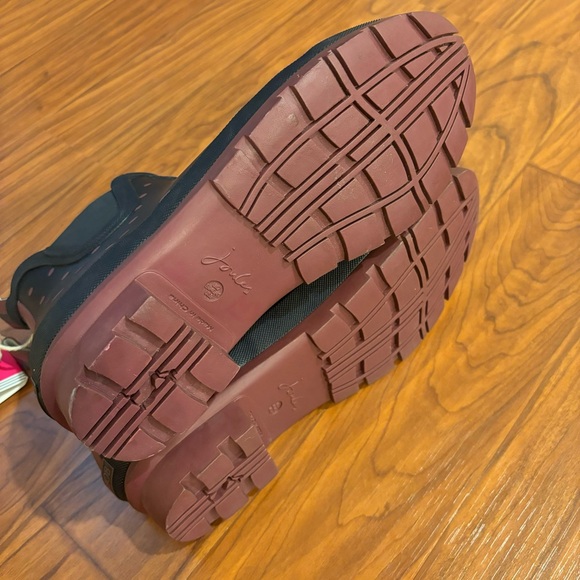 🆕 Joules Wellibob Blue Polka Dot Rain Boots Size 9 NWT - Picture 7 of 10